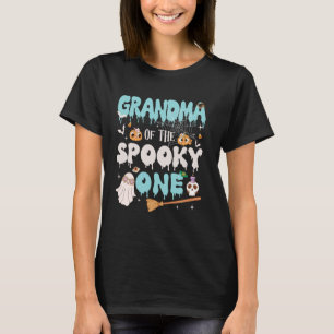 Grandma of The Spooky One Boy 1st Birthday Hallowe T-Shirt