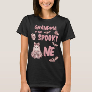 Grandma of the Spooky One Cute Pinkoween T-Shirt