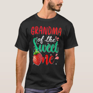 Grandma Of The Sweet One Birthday Party Matching F T-Shirt