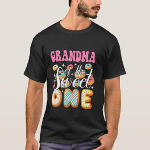 Grandma Of The Sweet One First Birthday Doughnut P T-Shirt
