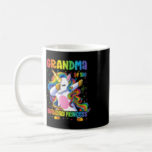Grandma Of The Two Fast 2nd Birthday Boy Racing Ca Coffee Mug