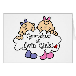 Grandma of Twin Girls Tshirts and Gifts
