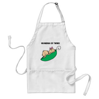 Grandma of Twins Tshirts and Gifts Standard Apron