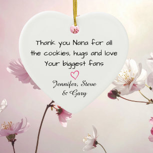 Grandma Ornament – Custom Nana Family Keepsake