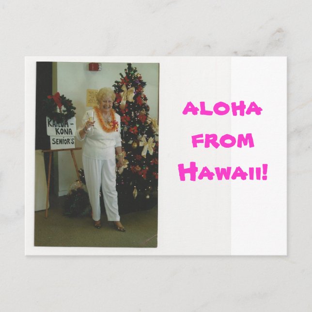 Grandma Pat postcard (Front)