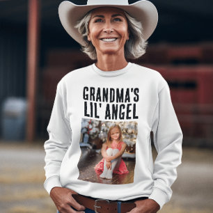 GRANDMA PERSONALIZED PHOTO CUSTOM T-SHIRT SWEATSHIRT