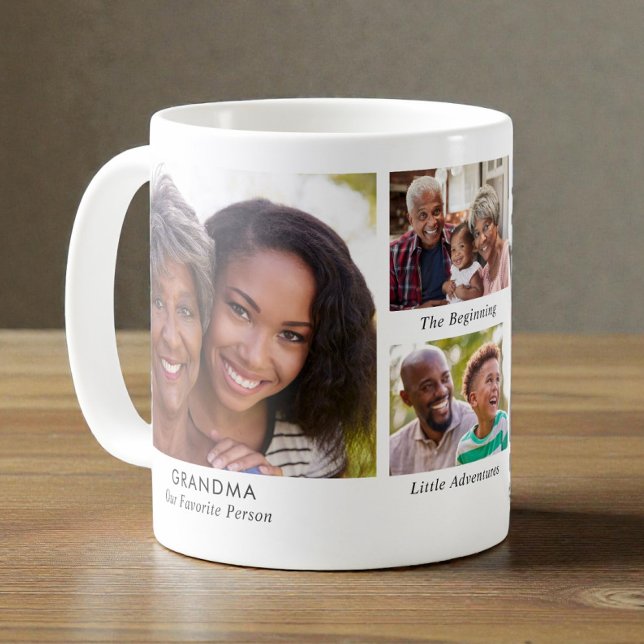 Grandma Photo Collage Coffee Mug (Creator Uploaded)