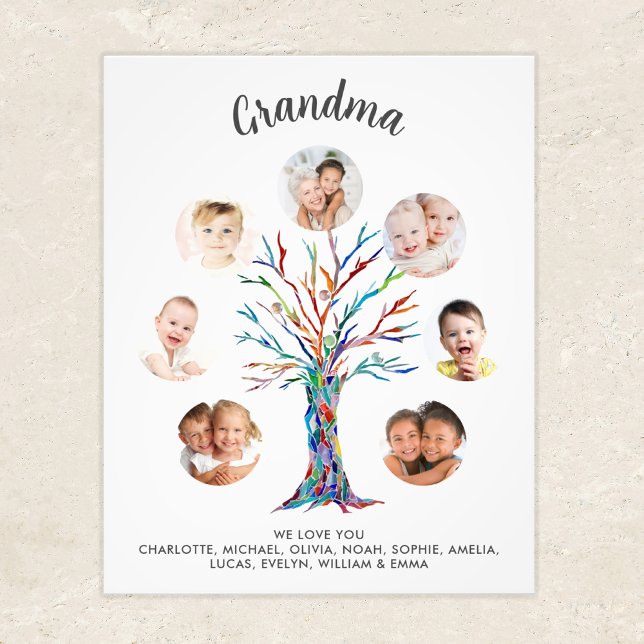 Grandma Photo Collage Poster (Creator Uploaded)