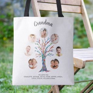 Grandma Photo Collage  Tote Bag