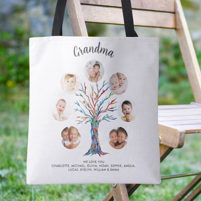 Grandma Photo Collage  Tote Bag (Creator Uploaded)