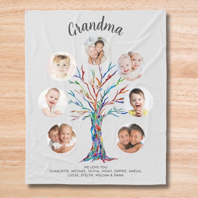 Grandma Photo Keepsake  Tea Towel (Creator Uploaded)