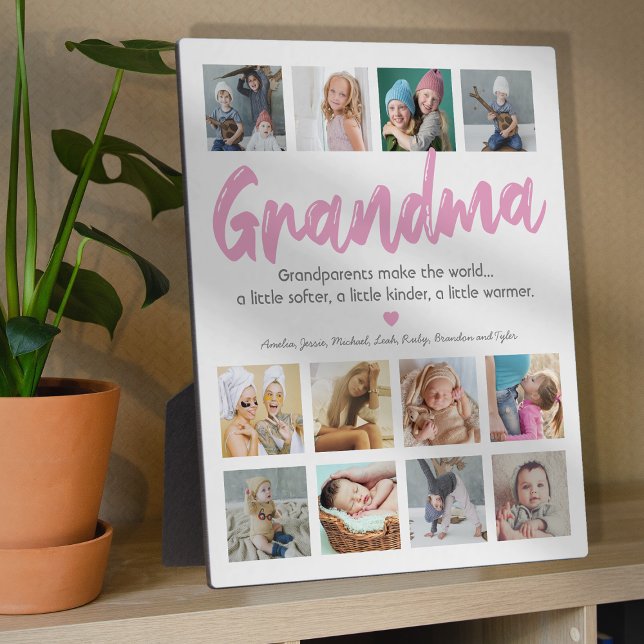 Grandma Photo & Quote Plaque (Creator Uploaded)
