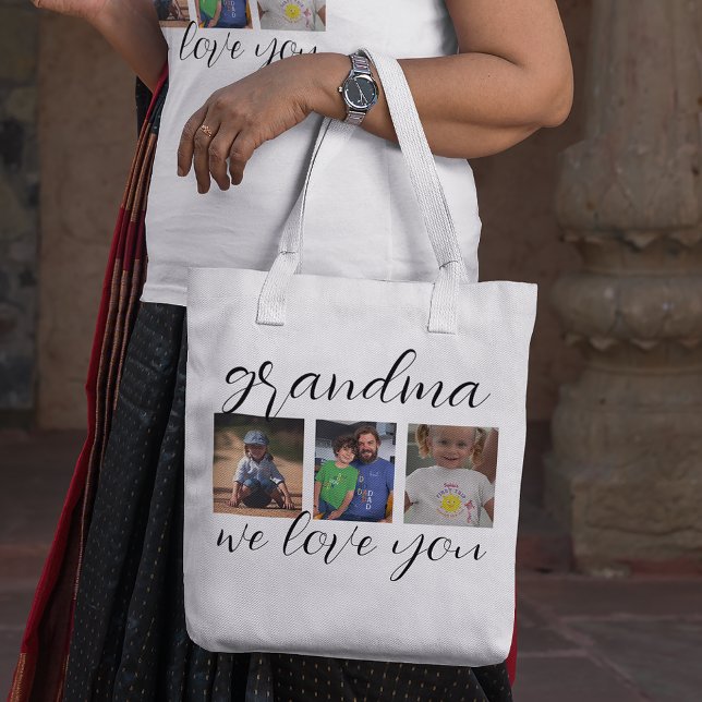 Grandma Photo  Tote Bag (Creator Uploaded)