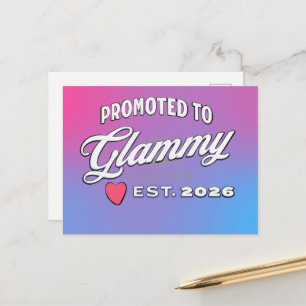 Grandma Promotion For New Baby In 2026 Postcard