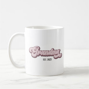 Grandma Purple Lavender Custom Year  Coffee Mug