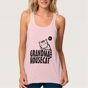 GRANDMA QUARANTINE HOUSE CAT T-SHIRTS