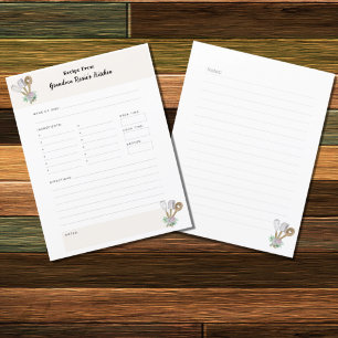 Grandma Recipes   Country Personalised Recipe Page