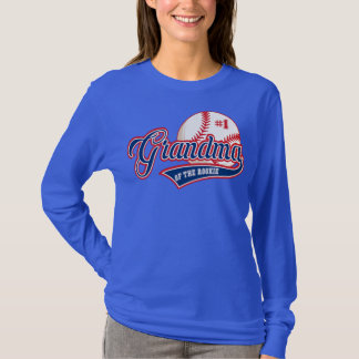 Grandma Rookie of Year 1st Birthday Baseball T-Shirt