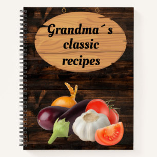 Grandma´s classic recipe notebook