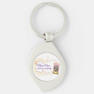 Grandma’s Day Vintage Badge Design Key Ring