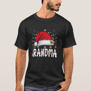 Grandma Santa Christmas Family Matching Pyjamas Xm T-Shirt