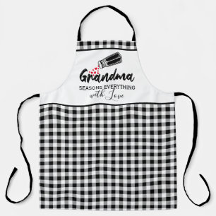 Grandma Seasons Everything with Love Apron
