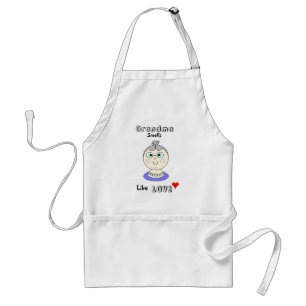 Grandma Smells Like Love Apron