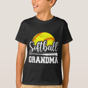 Grandma Softball Player Game Day Mother#39; #39;s  T-Shirt