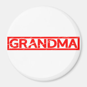 Grandma Stamp Magnet