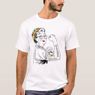 Grandma Strong Autism T-Shirt