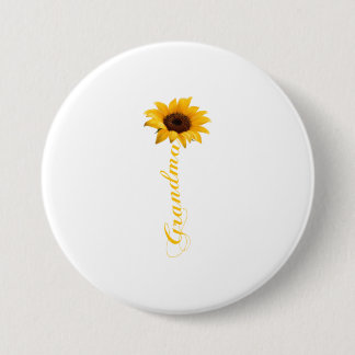 Grandma Sunflower T-Shirt GRANDMA - SUNFLOWER 7.5 Cm Round Badge