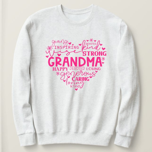 Grandma Sweatshirt (Design Front)