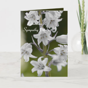 Grandma, sympathy card