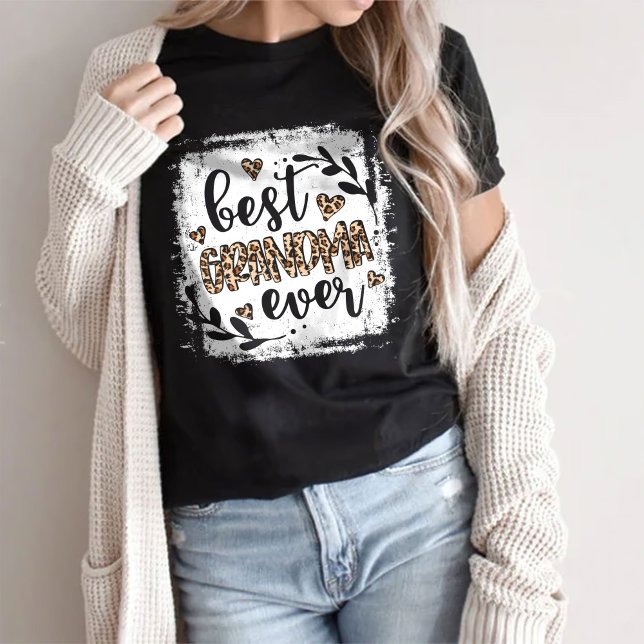 Grandma T Shirt for Birthday, Best Grandma Ever (Creator Uploaded)