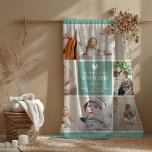 GRANDMA 'the most loved' Photo Collage Fleece Blanket<br><div class="desc">Keep Grandma warm this winter with this trendy modern photo collage fleece blanket! Create your own personal gift with a 8 (eight) photo collage consisting of a square picture layout template, the text 'the most loved grandma' and name/s. All text and colours can be changed to your own personal taste...</div>