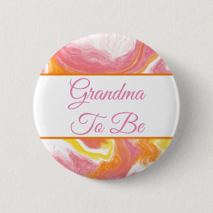 Grandma To Be   Baby Shower  Button