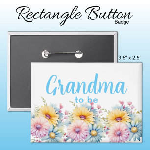 Grandma to be gerbera flowers blue
