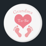Grandma To-Be Magnet<br><div class="desc">Magnet Template</div>