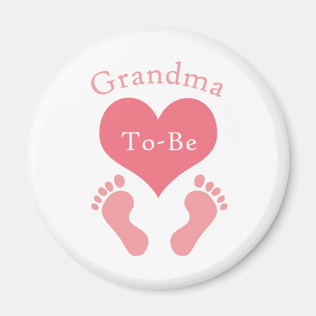 Grandma To-Be Magnet (Front)