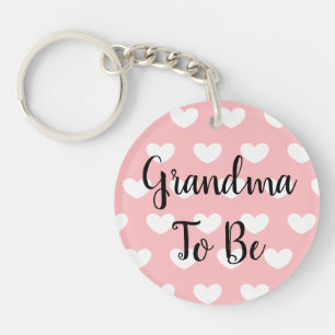 Grandma to Be, Pregnancy Announcement Ultrasound Key Ring