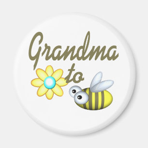 Grandma to Bee Magnet