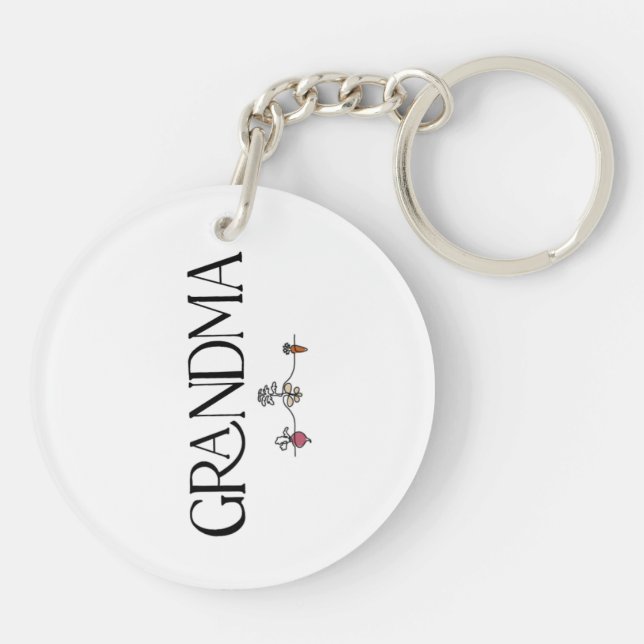 Grandma TRC Keychain (Back)