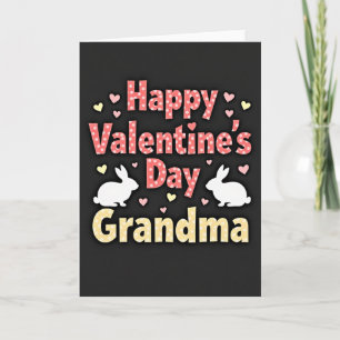 Grandma Valentines Day Cute Card