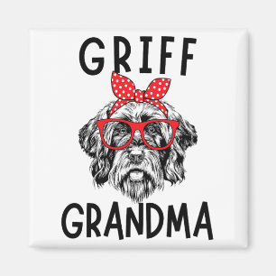 Grandma Wirehaired Pointing Griffon Nana Mother's Magnet