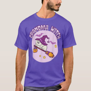 Grandma Witch Halloween 2022 Family Carnival Cute T-Shirt