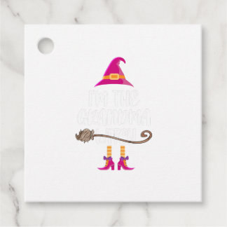 Grandma Witch Halloween Costume Gift,Halloween TSh Favour Tags