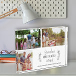 Grandma your photo collage grandparents day gift<br><div class="desc">Grandma or grandpa photo collage gift for birthday,  Christmas,  grandparents' day,  or any other occasion.             Easy to personalise with your images and text!</div>