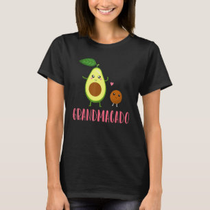 Grandmacado Grandma Avocado Vegan Pregnancy Announ T-Shirt