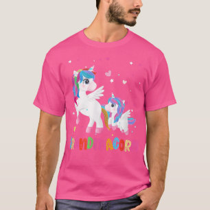 Grandmacorn Unicorn Grandma Mum Mothers Day T-Shirt