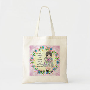 Grandmas Baby Girl Tote Bag